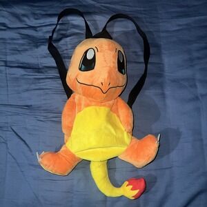 Pokemon Plush Backpack Charmander